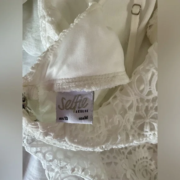 Selfie Leslie White Bridal Shower Dress - Picture 5 of 5